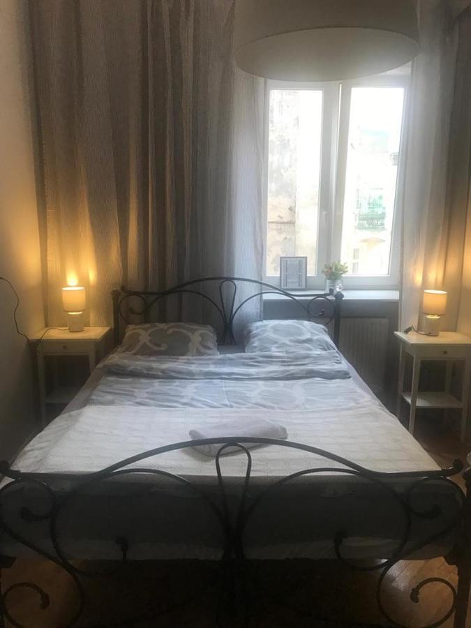 Ferienwohnung Warszawa, Centrum, Wiejska 15, Kamienica Exterior foto