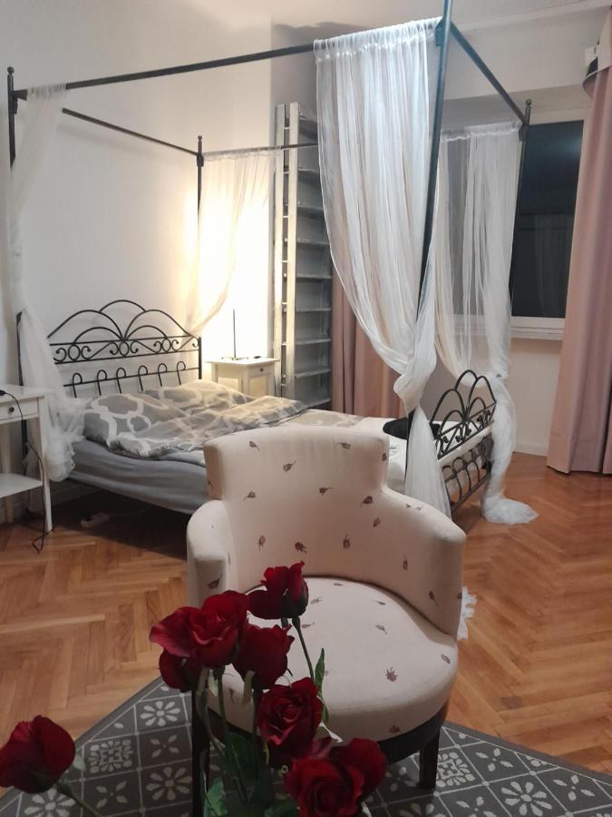 Ferienwohnung Warszawa, Centrum, Wiejska 15, Kamienica Exterior foto