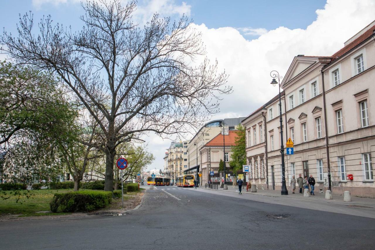 Ferienwohnung Warszawa, Centrum, Wiejska 15, Kamienica Exterior foto